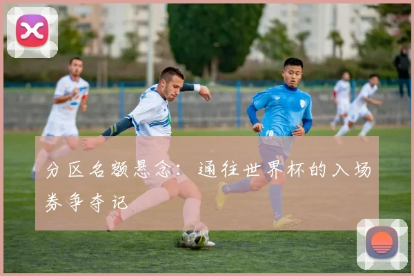 分区名额悬念:通往世界杯的入场券争夺记